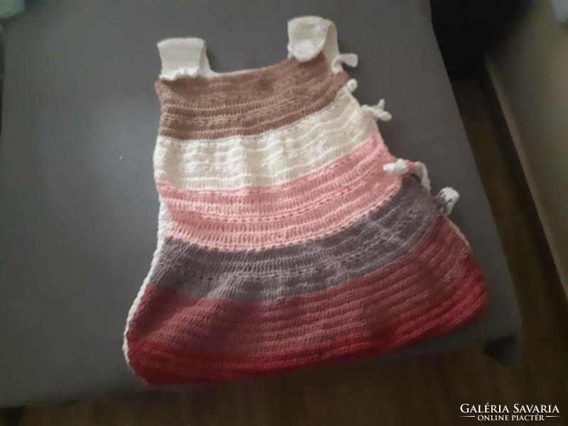 Hand crocheted baby sleeping bag