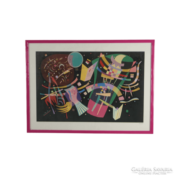 Wassily Kandinsky - composition x. Milan 547/1000 print of his 1939 work from 1994
