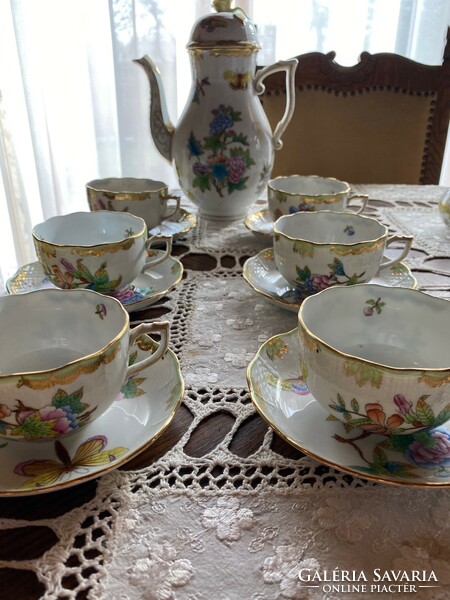 Herend coffee set for 6 people