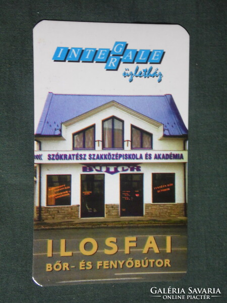 Card calendar, intergale department store in Pécs, furniture store, suzuki car, 2004, (1)