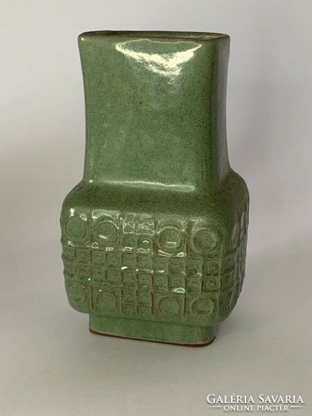 Városlődi retro kerámia váza