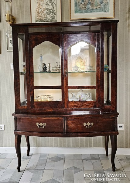 Antique restored display case