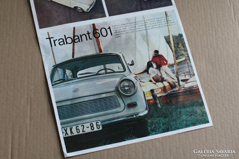 Trabant 601 brochure advertisement