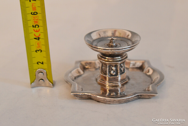 Silver miniature fountain