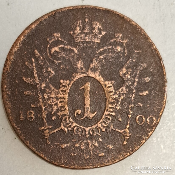 1800. Ausztria 1 krajczár "B" (819)