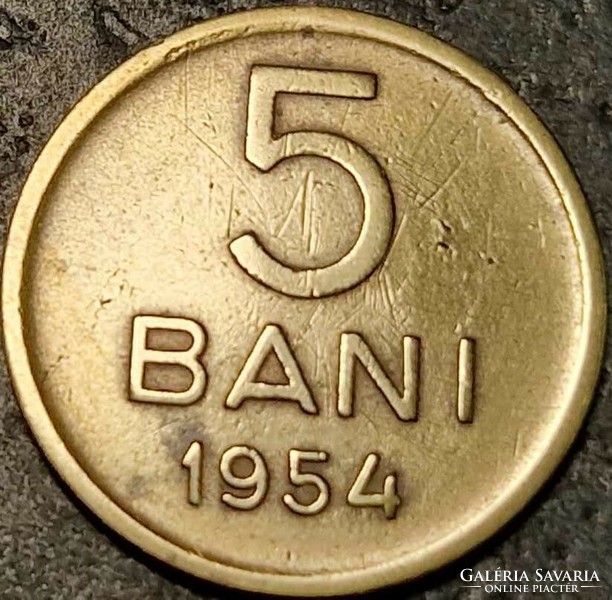 Románia 5 Bani, 1954.