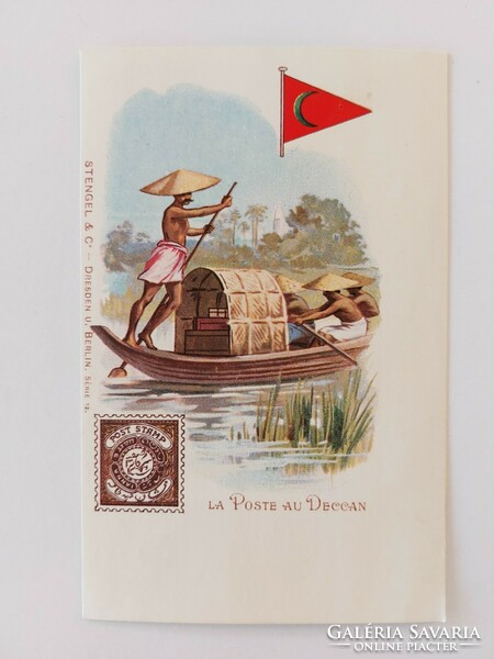 Old Stengel postcard postcard Deccan
