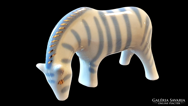 Ukrainian porcelain. Polonne zebra.
