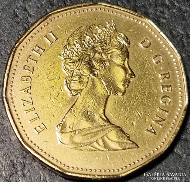 Canada $1, 1989