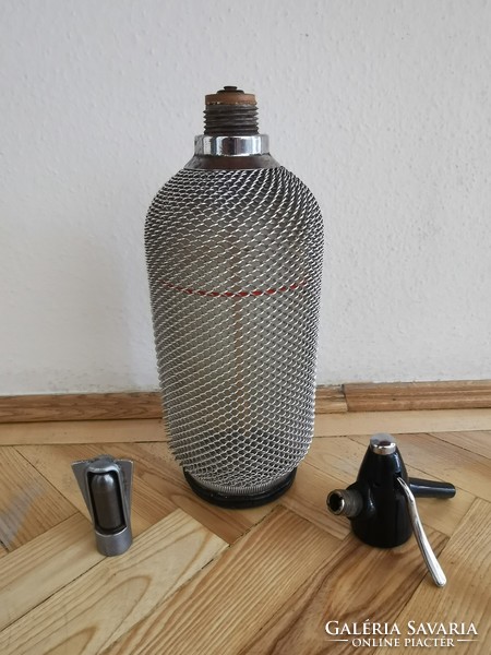 Siphon | retro mesh large soda bottle | 35.5*12 cm