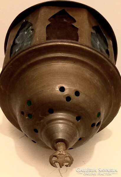 Antik marokkói réz lámpa ALKUDHATÓ  design