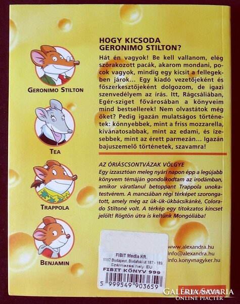 Geronimo Stilton: Az óriáscsontvázak völgye