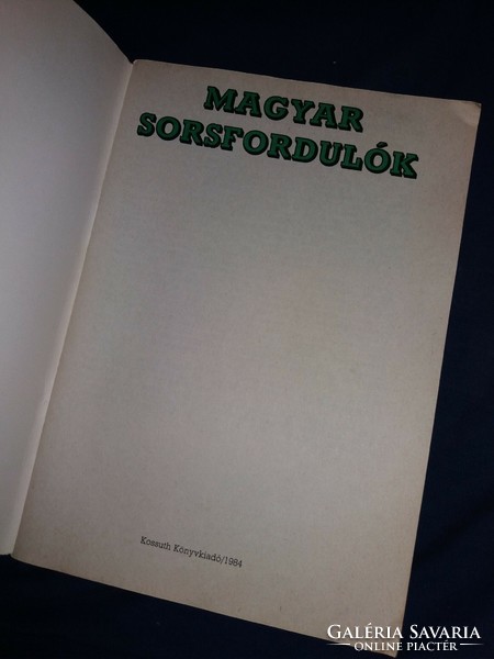 1983. Magyar sorsfordulók Történelem olvasókönyv a képek szerint Kossuth
