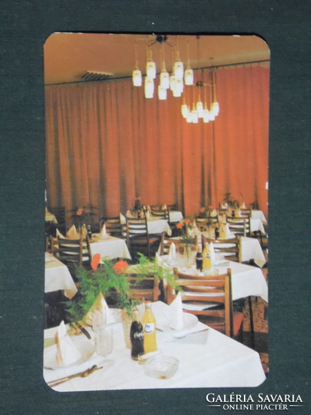 Kártyanaptár, Orosháza ÁFÉSZ étterem, 1979 ,  (1)