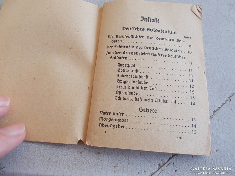WW1,Evangelisches feldgefangbuch