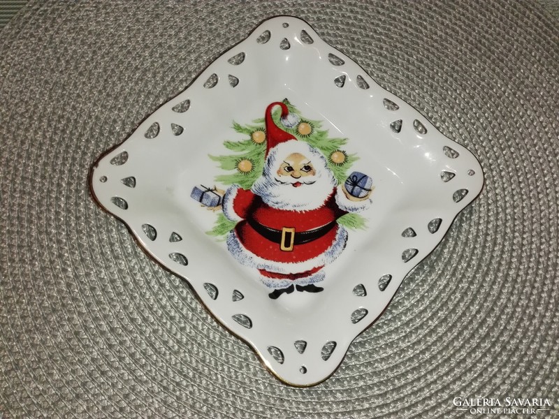 Christmas porcelain plate.