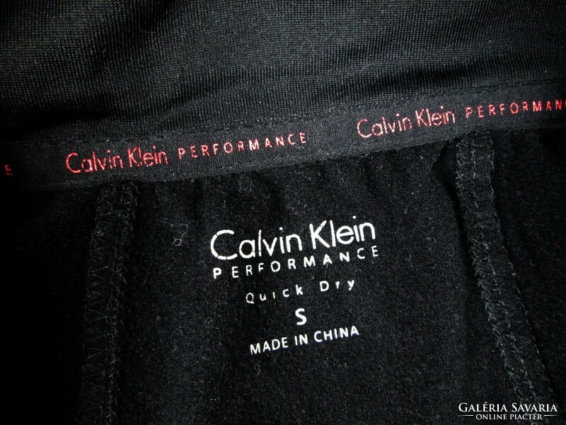 Original calvin klein performance quickdry (s) women's long sleeve sport pullover cardigan top
