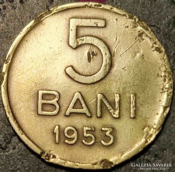 Románia 5 Bani, 1953