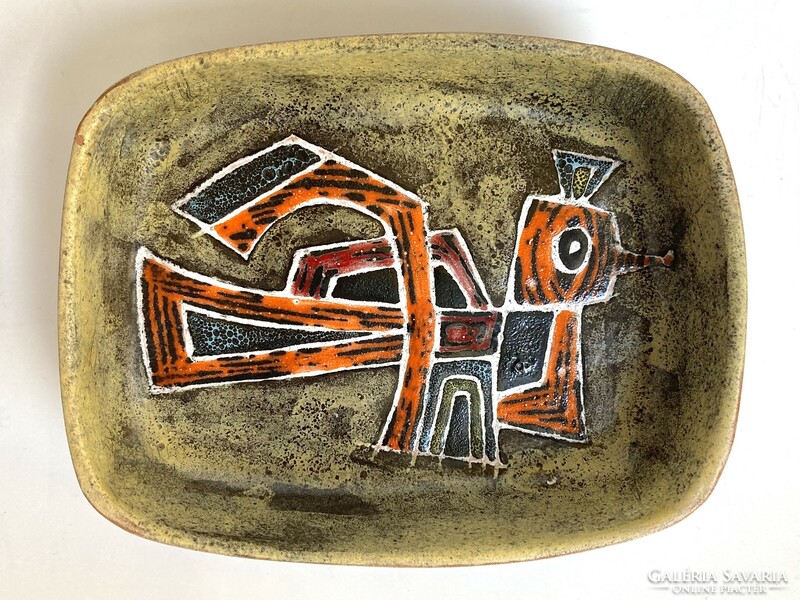 Paul Francis in ceramic bowl