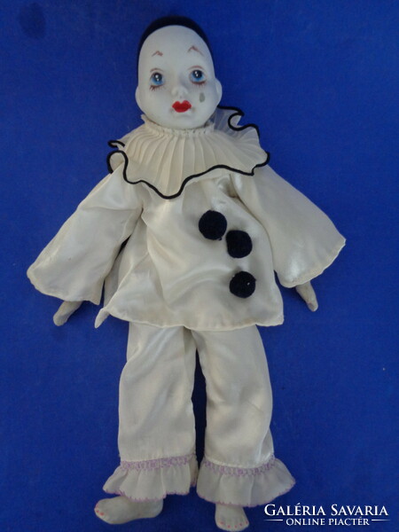 Vintage porcelain head-hands-feet clown