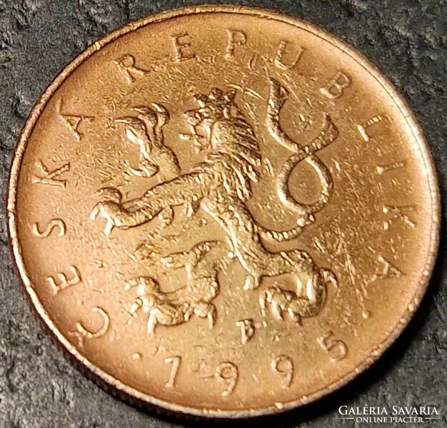Czech Republic 10 crowns, 1995, bottom of p.