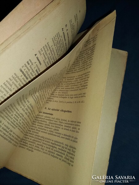 1943. Kereskedelmi ismeretek sohasem használ belül vágatlan lapok tankönyv FRANKLIN