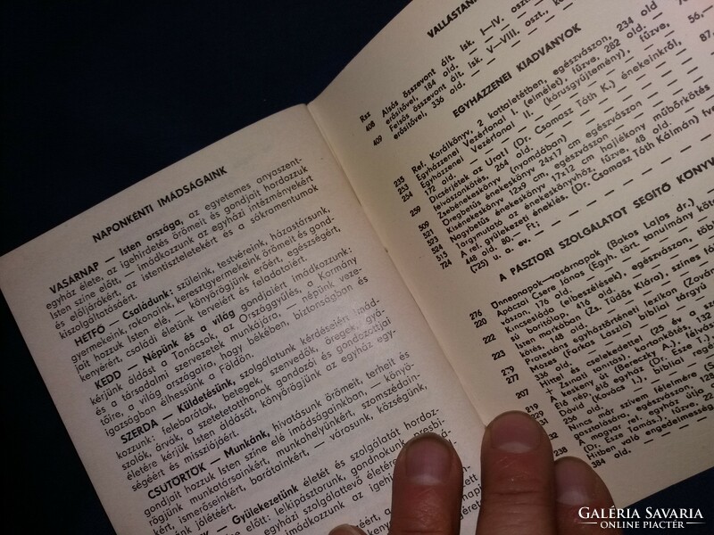 1977.Nagy Tibor Bibliaolvasó kalauz a 1977. évre képek szerint Református Sajtóosztály Budapest