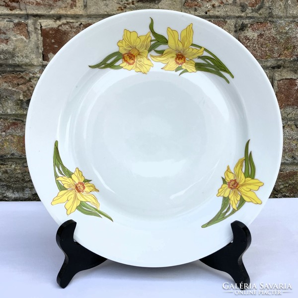 Alföldi narcissus porcelain flat plate 24 cm