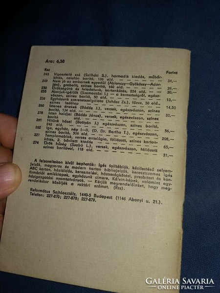 1977.Nagy Tibor Bibliaolvasó kalauz a 1977. évre képek szerint Református Sajtóosztály Budapest