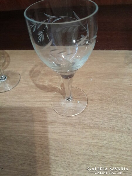 Antik pohár boros 13 cm