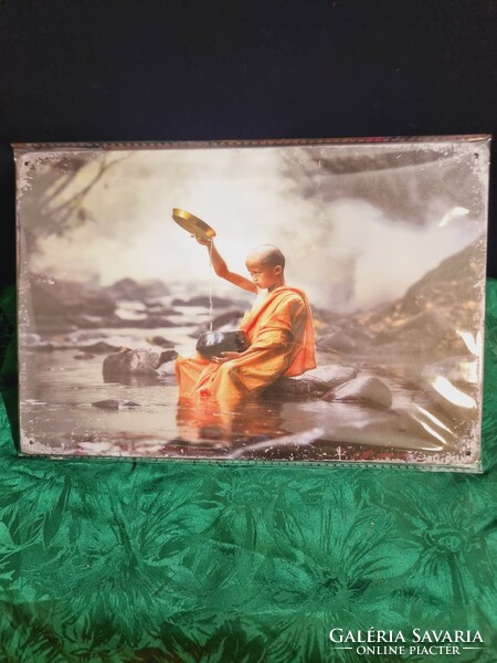 Buddhism Vintage Metal Sign New! (51-7395)