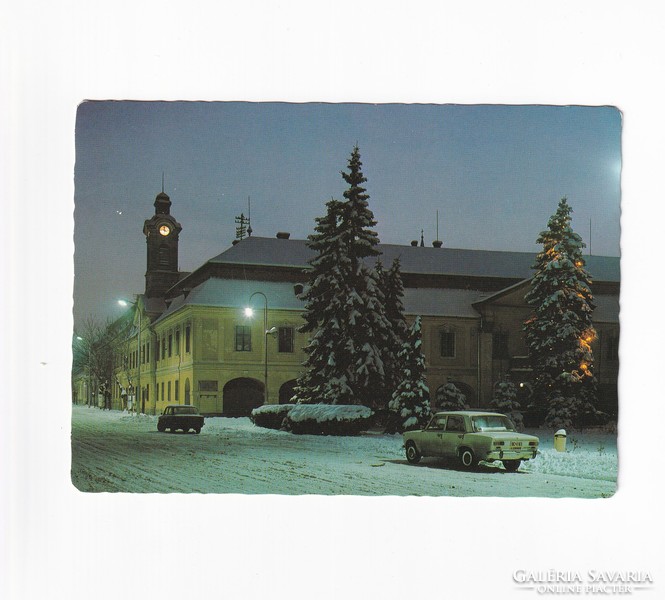 K:027 Christmas card postmarked