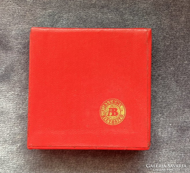 State insurance corps badge in original box