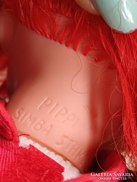 Pippi in stockings - marked - collector's doll