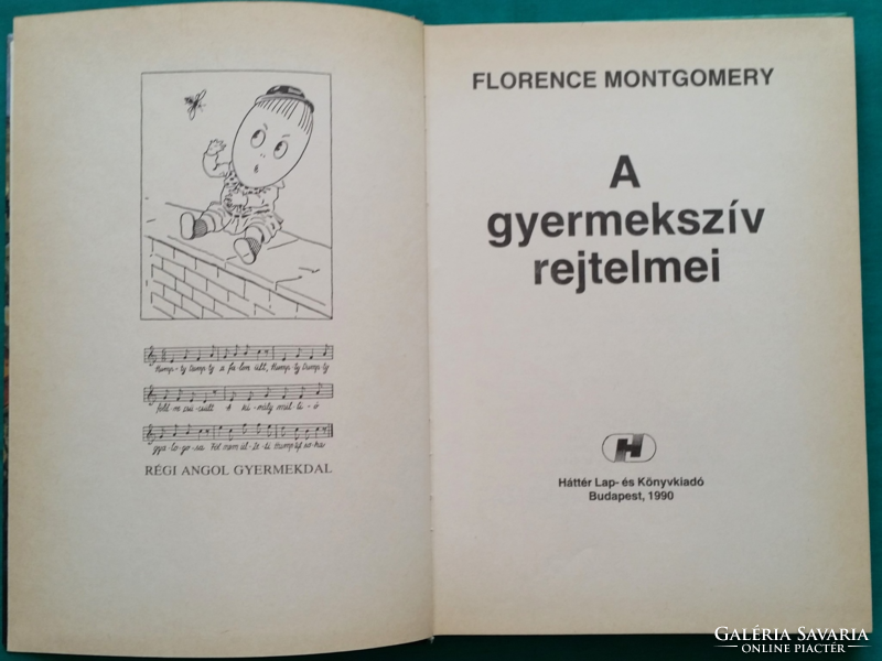Florence Montgomery: A gyermekszív rejtelmei > Gyermek- és ifjúsági irodalom > Regény