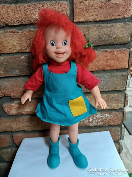 Pippi in stockings - marked - collector's doll