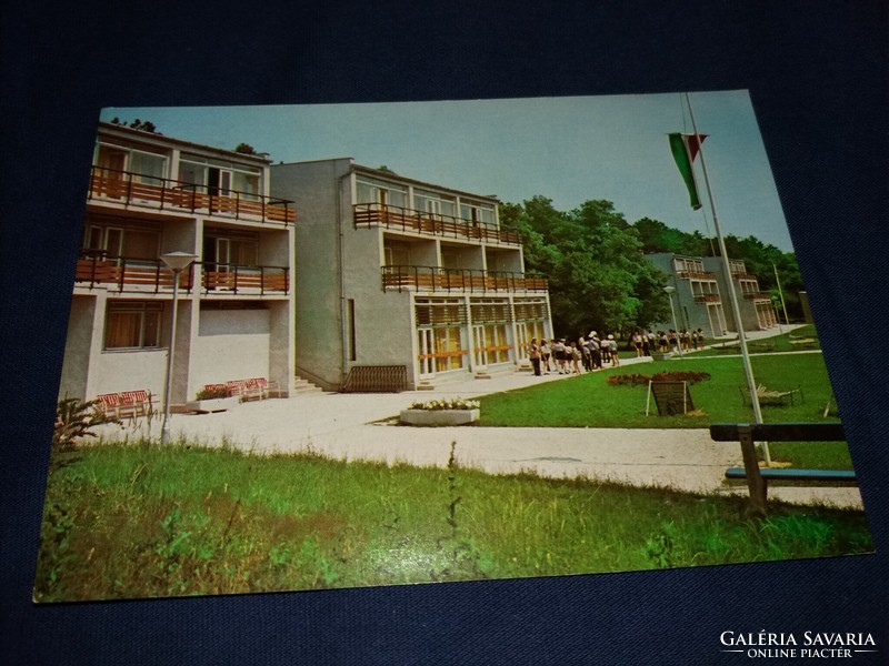 1980. Zánka pioneer camp - pioneer town Balaton postcard according to the pictures