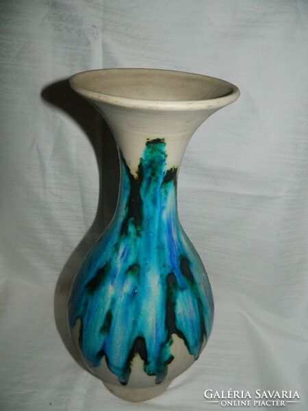 Bód éva turquoise glazed vase