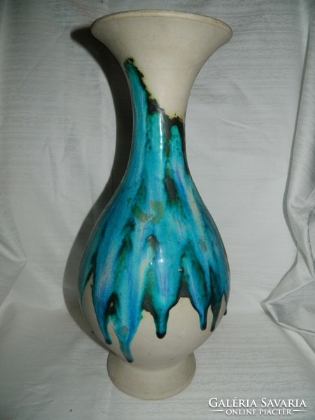Bód éva turquoise glazed vase
