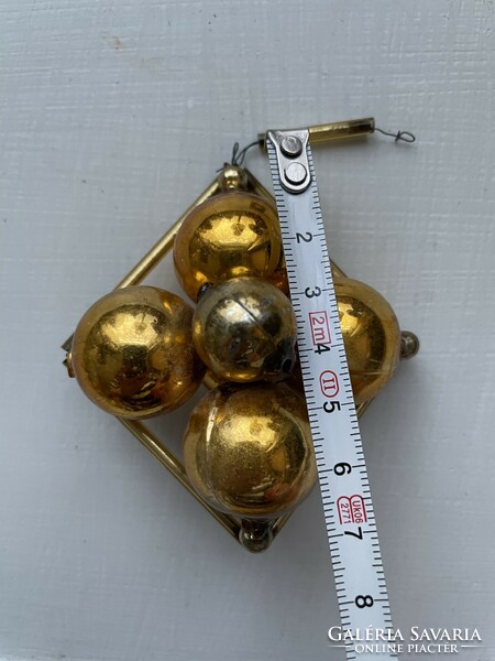 Old glass Christmas tree decoration from Gablonz