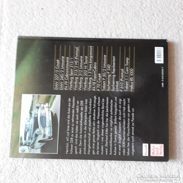 DDR Automobil- Klassiker Band 1 - német nyelvű szakkönyv