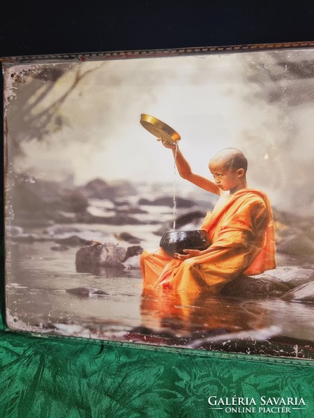 Buddhism Vintage Metal Sign New! (51-7395)