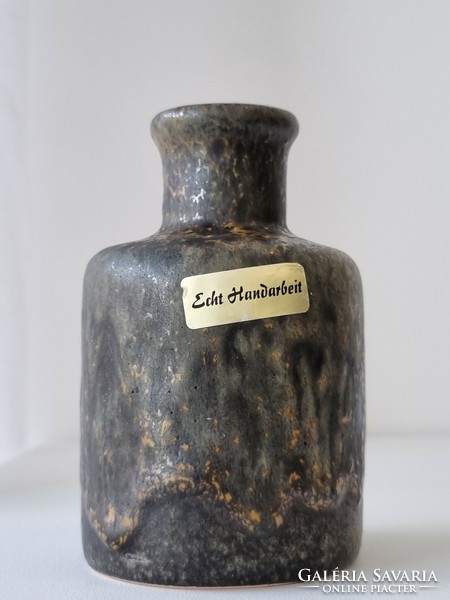 Vintage handmade ceramic vase
