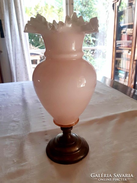 Powder colored vase