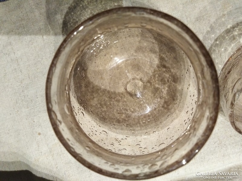 Üveg bonbonier - BIOT / francia edény