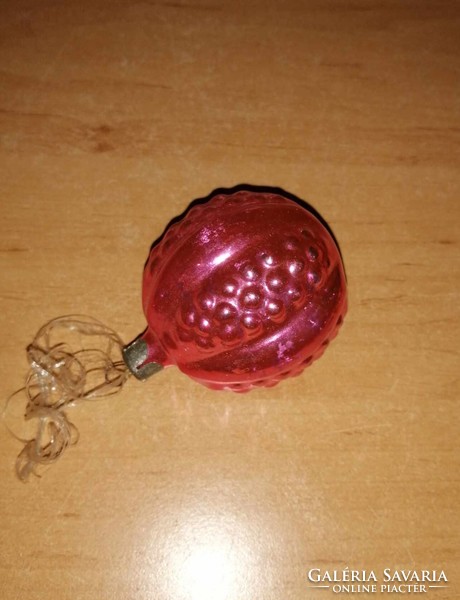 Antique glass Christmas tree decoration - diam. 5 Cm