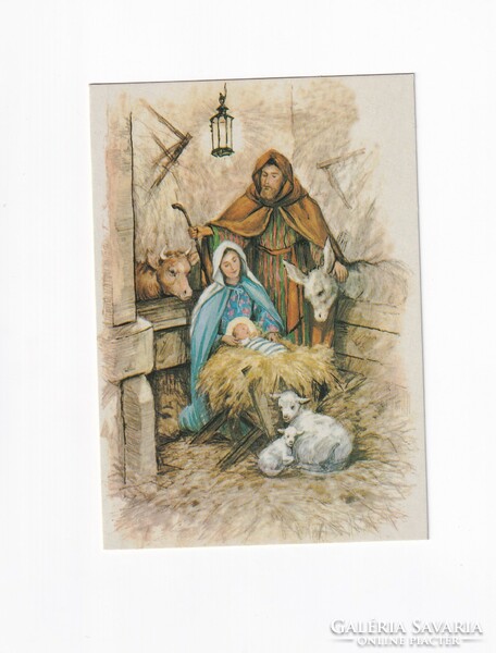 K:018 Christmas postcard religious