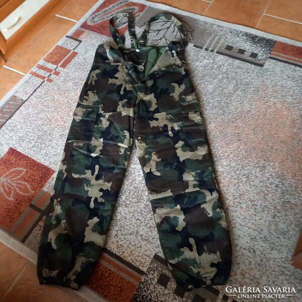 Military lined training pants with bridle