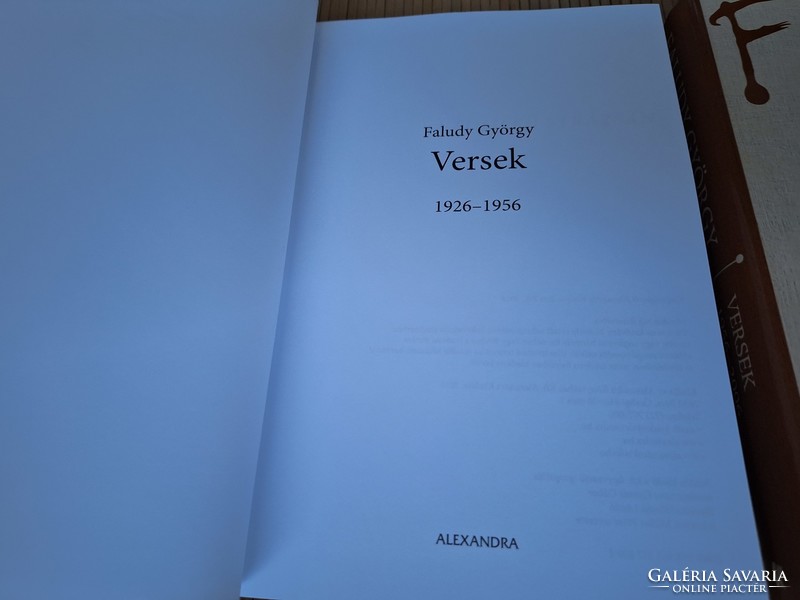 Faludy György: Versek 1926-1956 / 1956-2006. 5500.-Ft.