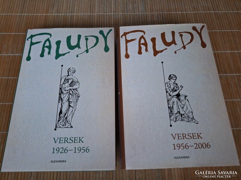 Faludy György: Versek 1926-1956 / 1956-2006. 5500.-Ft.